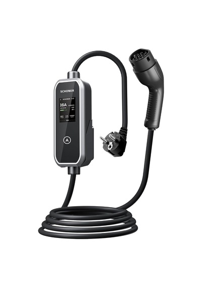 3.5kw Taşınabilir Elektrikli Araç Şarj Istasyonu -tak Ve Şarj Et- Wi-fi/bluetooth Smart 5 Metre Tip2 Kablolu Diğer