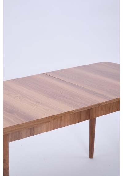 Nehir Mdf Lak Panel Mutfak Masası 75x130cm Siyah Nehir Mdf Lak Panel Mutfak Masası 75x130cm Siyah