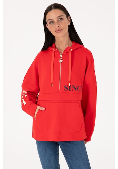 U.s. Polo Assn. Kadın Kırmızı Sweatshirt 50309055-vr030 Kırmızı