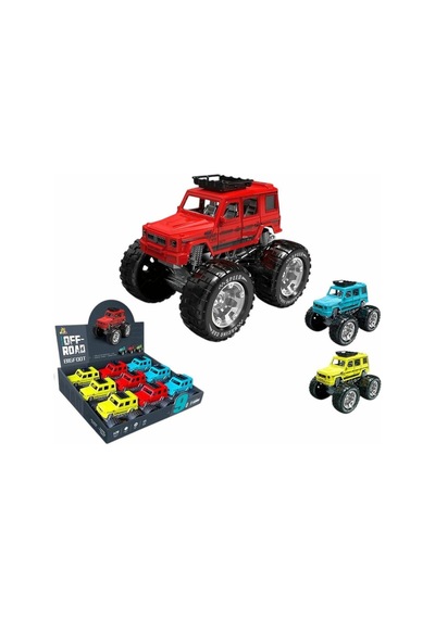 Sürtmeli Explore Off-road Jeep 14 Cm Gerçek Kauçuk Lastikli Arazi Aracı