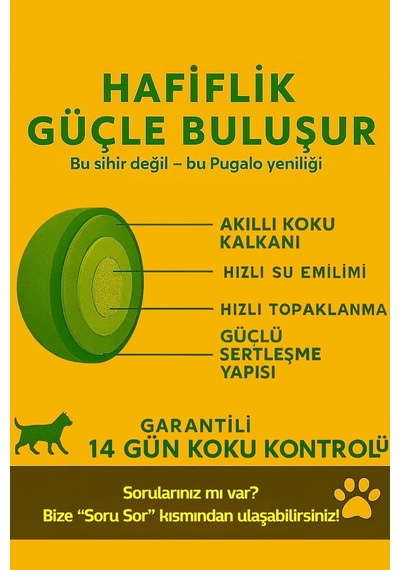 Kokusuz Naturel Kedi Kumu 10lt X 2 Adet