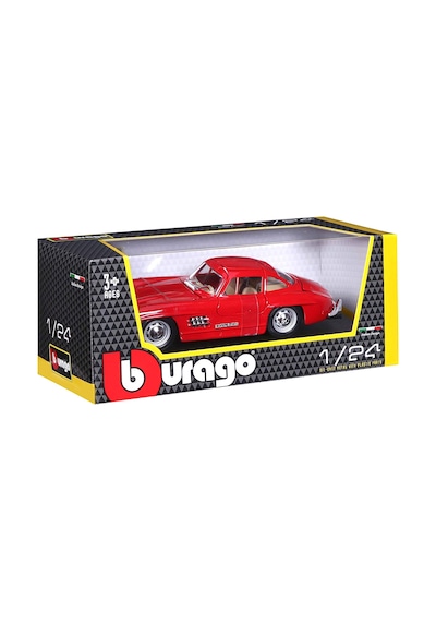 Burago 1/24 Ölçek 1954 Mercedes-benz 300 Sl Klasik Model Araba Kırmızı