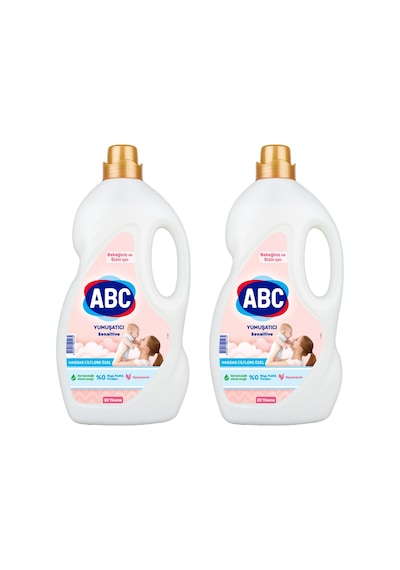 Abc Yumuşatıcı 3 Lt Sensitive X 2 Adet 2'li Set