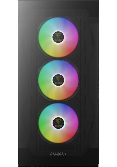 Gamdıas Talos E2 Elite, 850w, 80+ Bronze, Tempered Glass, Argb, Atx Gamıng Kasa