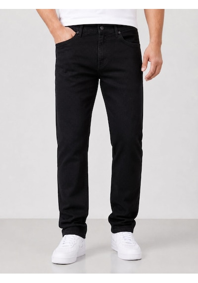 Classics Men Lion Life Regular Fit Likralı Erkek Siyah Jean Pantolon 7736