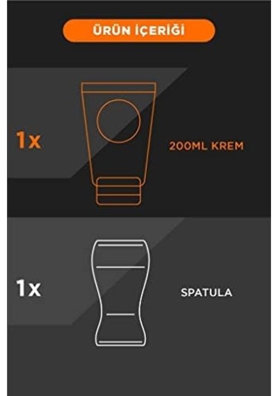 Men Tüy Dökücü Krem Erkeklere Özel Normal Ciltler 200 Ml
