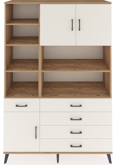 Hyperion Dolap 9 Raflı 5 Çekmeceli 3 Kapaklı 132x44x195 Çam-aytaşı/aytaşı Aytası/aytası Hyperion Dolap 9 Raflı 5 Çekmeceli 3 Kapaklı 132x44x195 Çam-aytaşı/aytaşı Aytası/aytası