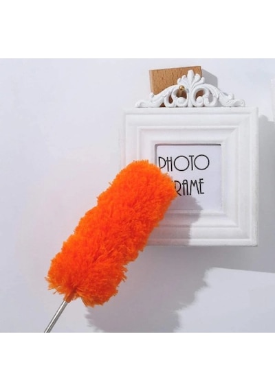 Teleskopik Saplı Mikrofiber Toz Püskülü Çok Renkli