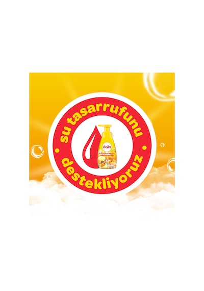 Dalin Köpük Sabun 200 Ml Mango ve Portakal Kokulu Çoçuklar İçin 6'lı
