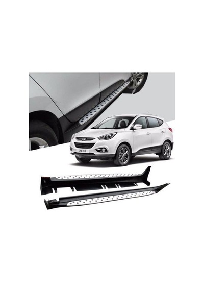 Hyundai İx35 Uyumlu 2011-2017 Oto Yan Basamak Koruma Side Step Bmw Style
