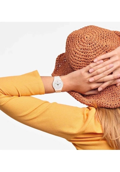 Swatchwhite Bishop So28w106-s14 Kadın Kol Saati Beyaz
