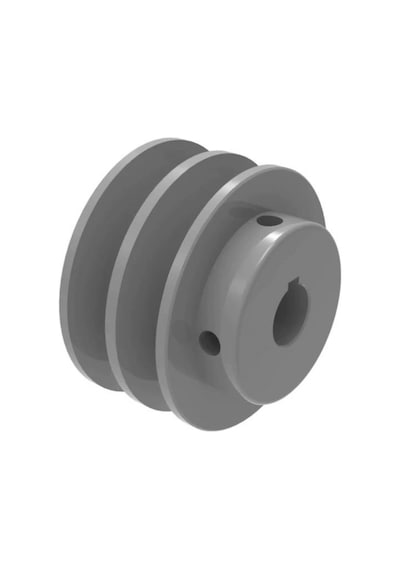 İlaçlama Makinası Motor Kayış Kasnağı Çift Kanal 19 Mm