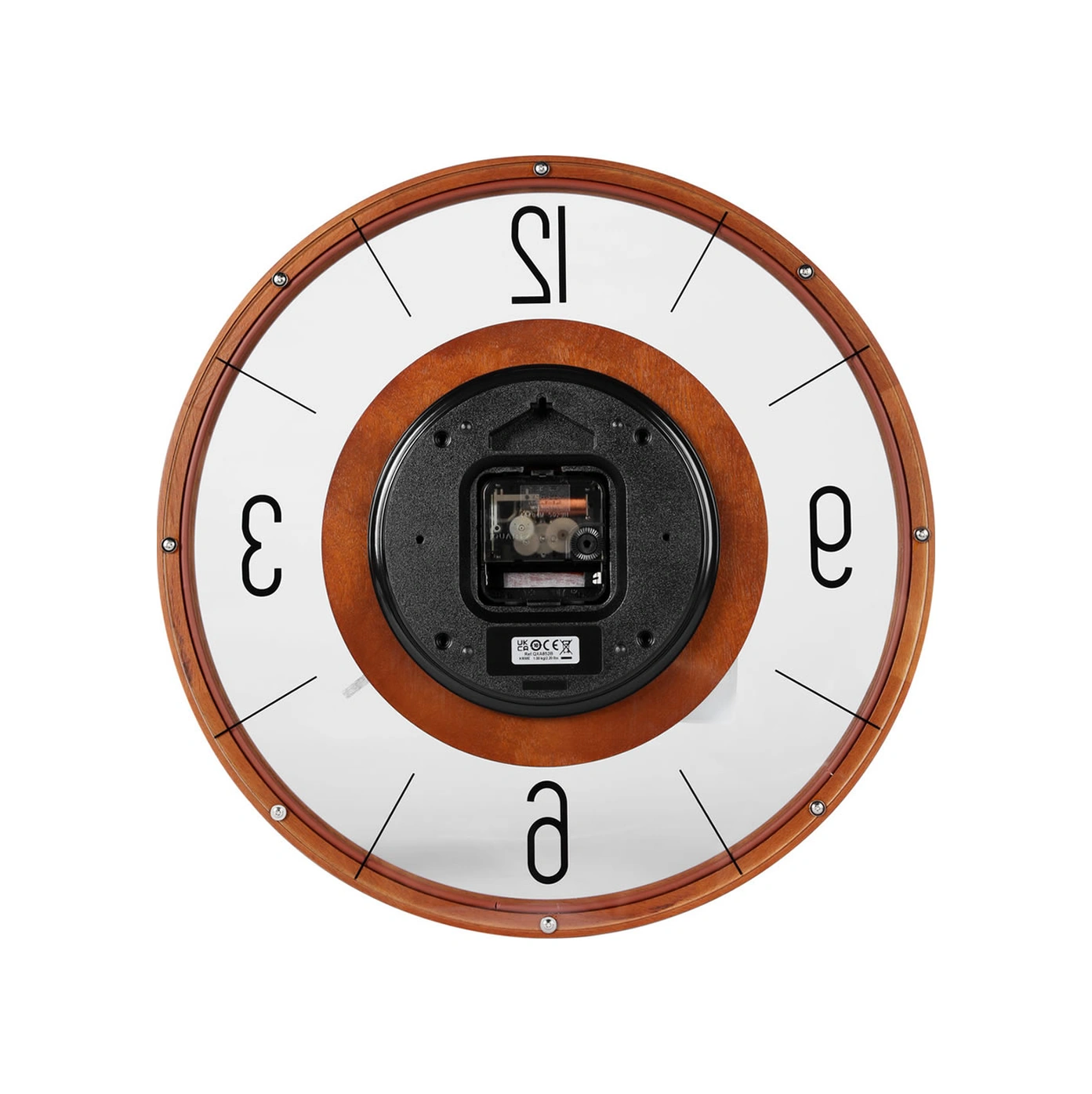 Seiko Clock Qxa852b Duvar Saati Kahve