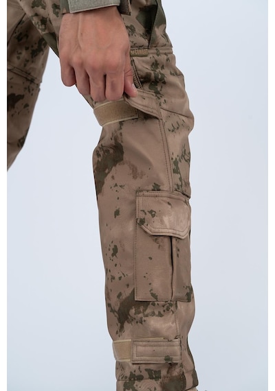 Combat Tactical Pantolon Komando Softshell Kamuflaj - 508-672-jandarma Çok Renkli