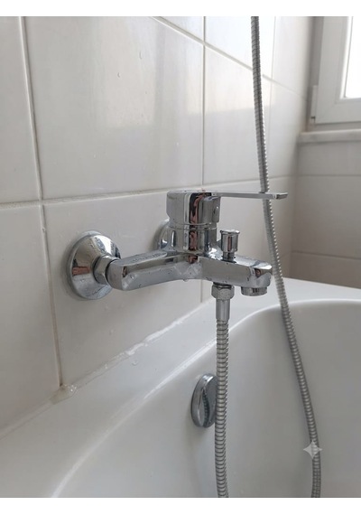 Irmak Su Armatürleri Su Tasarruflu Dayanıklı Pirinç Gövde Krom Tek Kol Banyo Bataryası