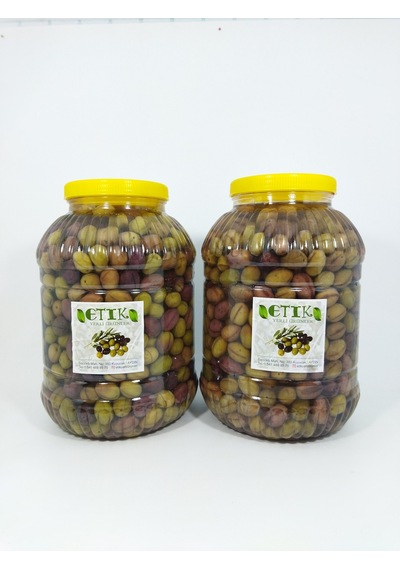 Etik Yerli Ürünler Manzalina Cinsi Dilme Tatlanmış Zeytin 2 x 5 KG