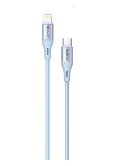 Ca-1864 Typec To İphone Pd 36w Hızlı Data-şarj Kablo 1.2m Mavi