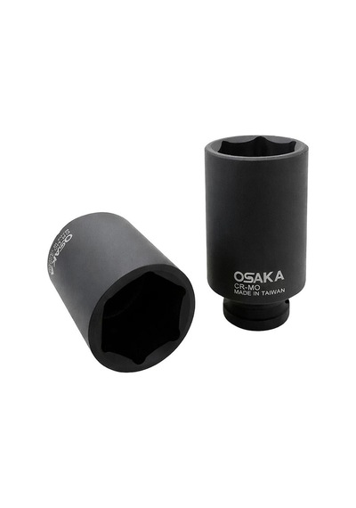 Osaka 1/2 Altı Köşe Havalı Derin Lokma 30 Mm