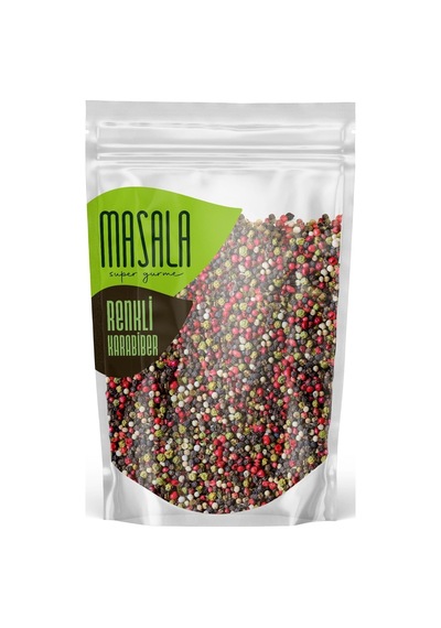 Super Gurme Masala Renkli Karabiber 100 G - 4 Renk Biber Genel