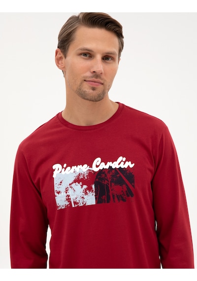 Pierre Cardin Erkek Bordo Pijama Takım 50322631-900 Bordo