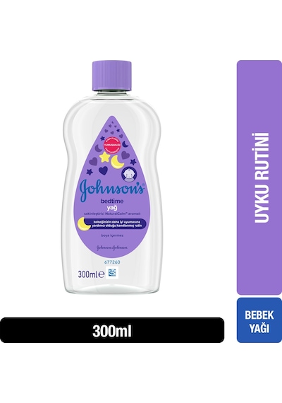 Johnsons Baby Bebek Yağı 300ml Bedtime Uyku Rutini 5 Li Set