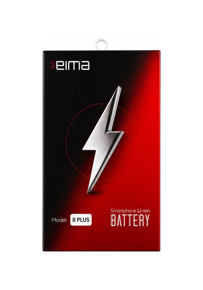 Eima İphone 8 Plus Uyumlu Güçlendirilmiş Batarya Premium Li-ion Pil
