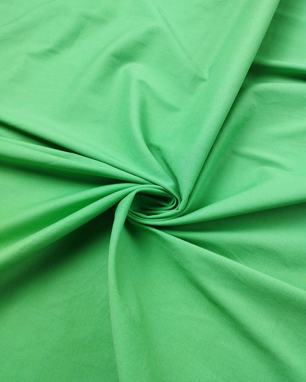 Poplin Benzeri Elastanlı Dokuma Yumuşak Pastel Yeşil Renkteen: 140 Cm-1878 Renkli