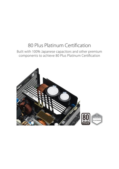 Rog-lokı-850p-sfx-l-gamıng White Edition 850w 80 Plus Platinum 120mm Full Modüler Gaming Oyuncu Power Supply