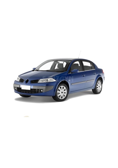 S-Dizayn Renault Megane 2 Sd Krom Cam Çıtası 4 Prç 2004-2010