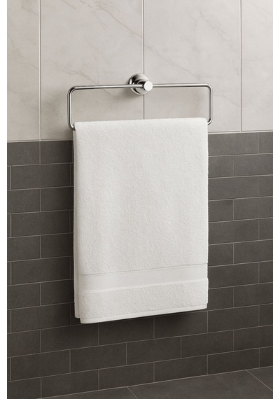 Fi Havluluk, Yuvarlak, 24cm - Krom Krom