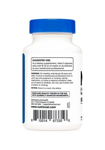 Nutricost Nmn 500 Mg 60 Kapsül