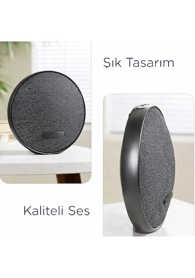 Kablosuz Bluetooth Hoparlör 7w Tws Destekli Usb Tf Kart Girişli Taşınabilir Masaüstü Speaker