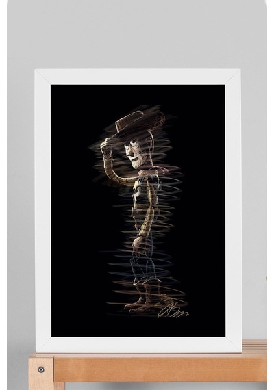 Toy Story Sheriff Woody Çerçeveli Tablo - Estetik Poster