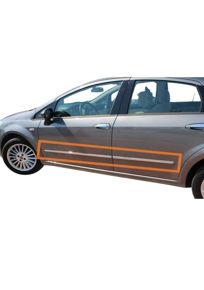 Fiat Linea Krom Yan Kapı Çıtası 4 Prç P.çelik 2007 Ve Üzeri
