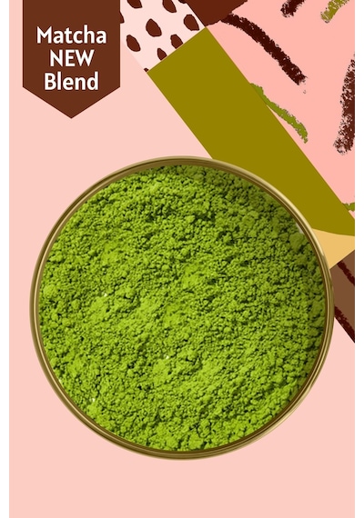 Mim And More Hindistan Cevizli Matcha Tozu Teneke Kutu 25 G