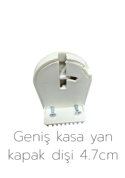 Zebra & Stor Perde Yan Kapak Dişi 4.7cm Geniş Krem