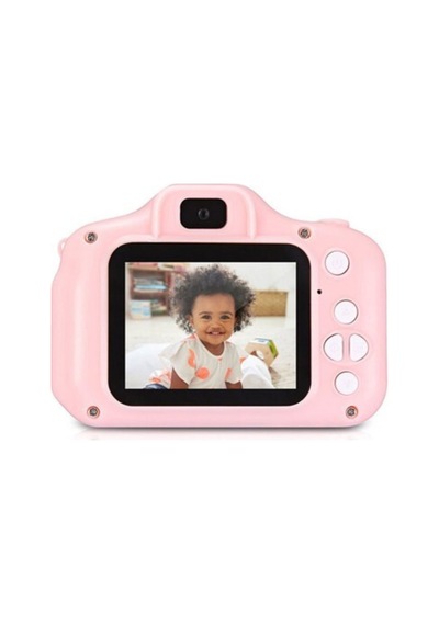 Dijital Ekranlı Çocuk Kamerası 1080p Hd Oyun Fotograf Video Kamera Hafıza Kartı Girişli