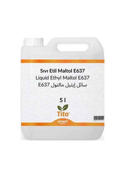 Sıvı Etil Maltol E637 5 Litre