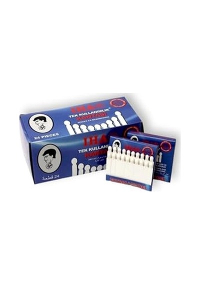 Iha Tek Kullanımlık Kibrit Kan Taşı 1 Paket/24 Kart/480 Adet Tek Kullanımlık Kantaşı