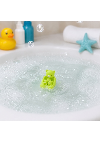 Bebek Banyo Oyuncağı Anne Ayı Ve 3 Yavru Ayı Su Oyuncağı
