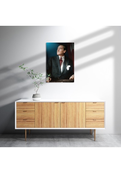 Cakasepetim Mustafa Kemal Atatürk Posterleri Ahşap Mdf Tablo
