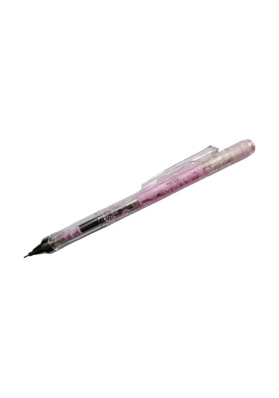 Mono Graph Mekanik Kurşun Kalem, 0,5mm, Pembe, Plastik Gövde, Doğa Temalı Sınırlı Baskı, Çizim Mavi