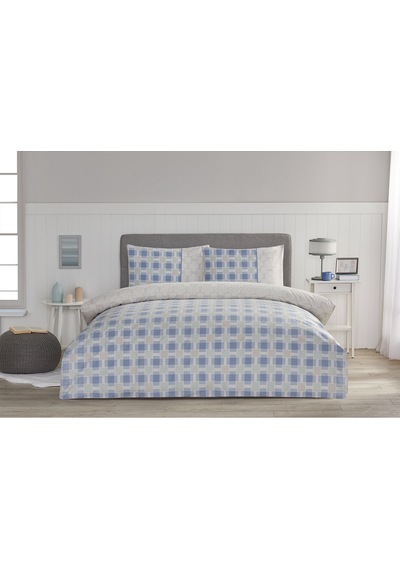 Özdilek Tartan Tissue Çift Kişilik Nevresim Takımı Desenli