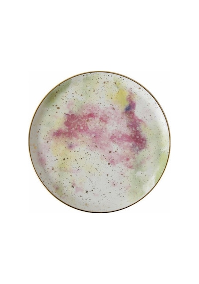 Porland Cosmos Desen2 Düz Tabak 20cm