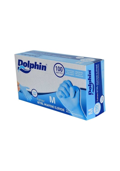Dolphin Nitril Pudrasız Eldiven M Beden