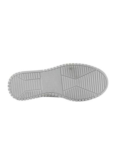 Gamelu Vıgor Unisex Lastikli Memory Foam Keten Sneaker Ayakkabı Beyaz