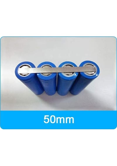 Nikel Tel 6mm X 50 Mm Lehimlenebilir Pil Bağlantı Teli 18650