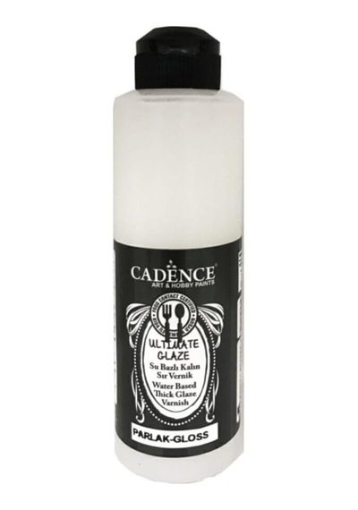 Ultimate Glaze Su Bazlı Vernik Parlak 250ml Tek Ebat Tek Renk