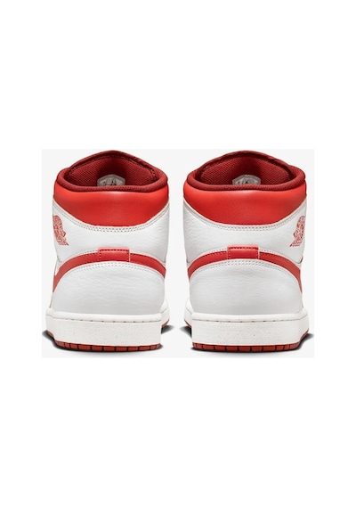 Nike Air Jordan 1 Mid Se Erkek Sneaker Beyaz Beyaz