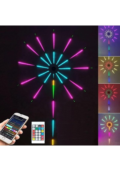 Müzik Ritimli Akıllı Rgb Led Şerit Aydınlatma - Efektli Ambiyans Lambası 5w - Usb Bağlantılı